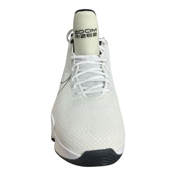 Nike Zoom Rize 2 TB Promo Men White/Black Sneakers Size 18 Basketball Shoes - Picture 3 of 12